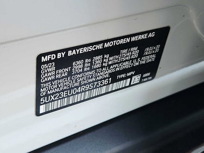 2024 BMW X5 xDrive40i Sports Activity Vehicle