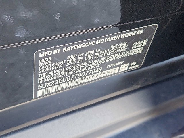 2026 BMW X5 xDrive40i Sports Activity Vehicle