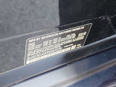 2024 BMW X5 xDrive40i Sports Activity Vehicle