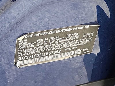 2020 BMW X4 xDrive30i Sports Activity Coupe