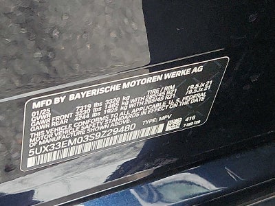 2025 BMW X7 M60i Sports Activity Vehicle