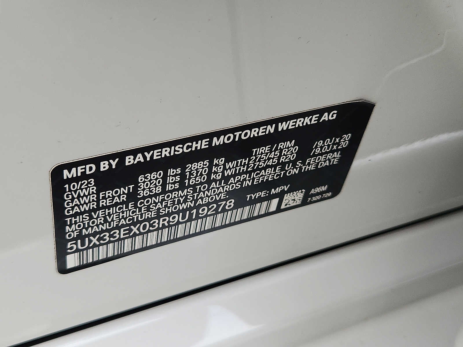 2024 BMW X6 xDrive40i Sports Activity Coupe