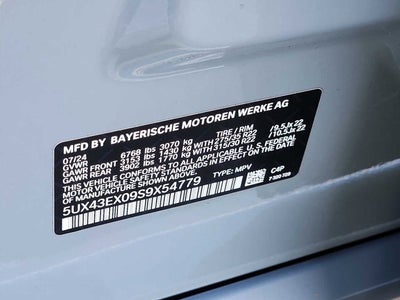 2025 BMW X6 M60i Sports Activity Coupe