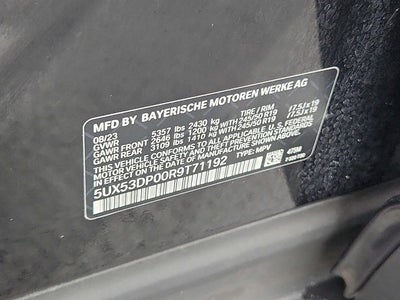 2024 BMW X3 xDrive30i Sports Activity Vehicle