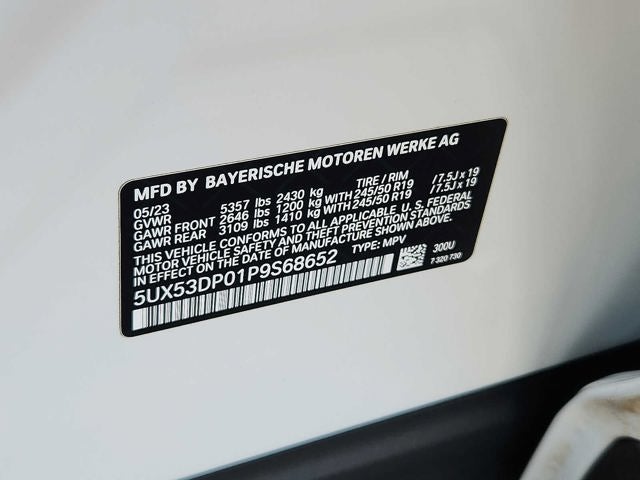 2023 BMW X3 xDrive30i Sports Activity Vehicle