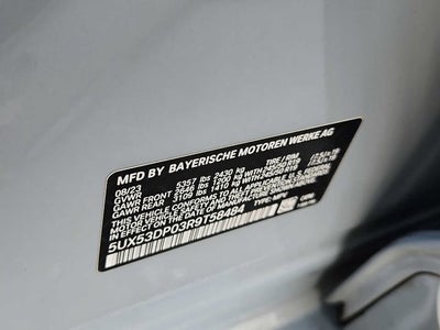 2024 BMW X3 xDrive30i Sports Activity Vehicle