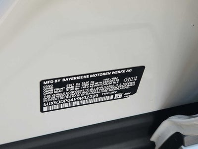 2023 BMW X3 xDrive30i Sports Activity Vehicle