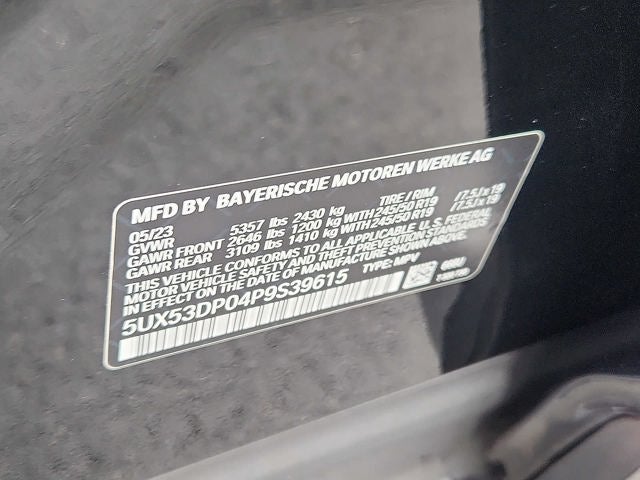 2023 BMW X3 xDrive30i Sports Activity Vehicle