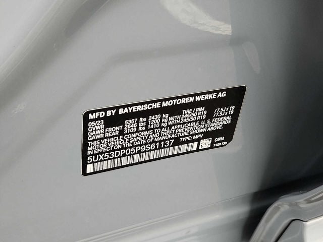 2023 BMW X3 xDrive30i Sports Activity Vehicle