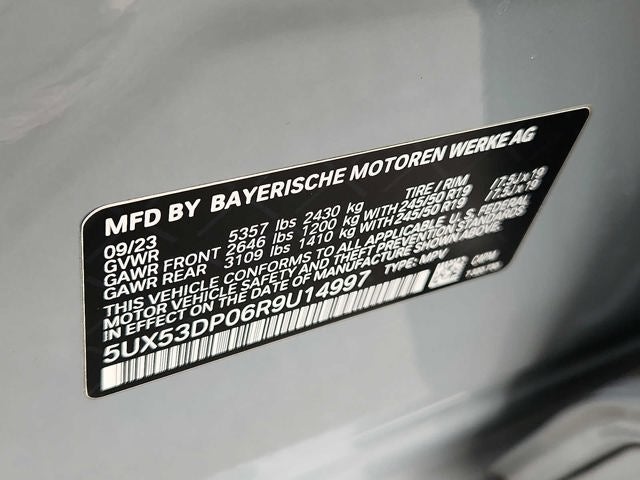 2024 BMW X3 xDrive30i Sports Activity Vehicle