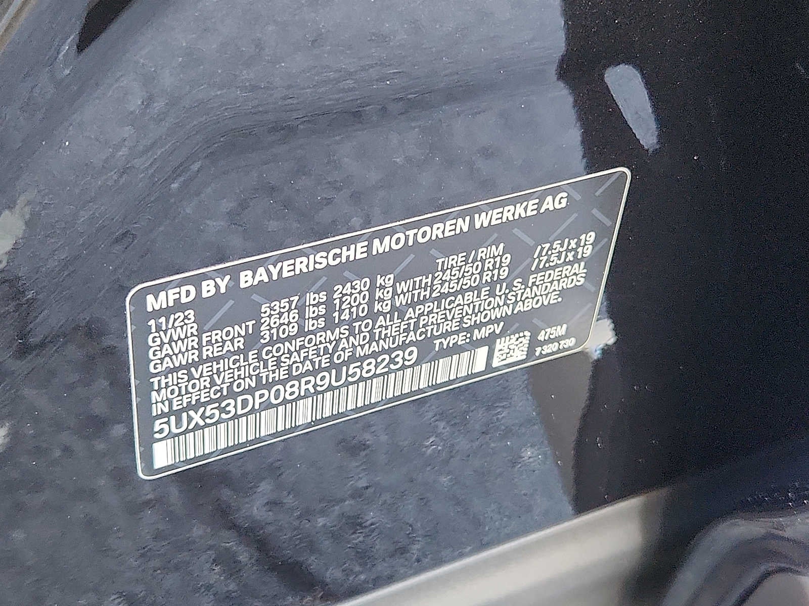 2024 BMW X3 xDrive30i Sports Activity Vehicle