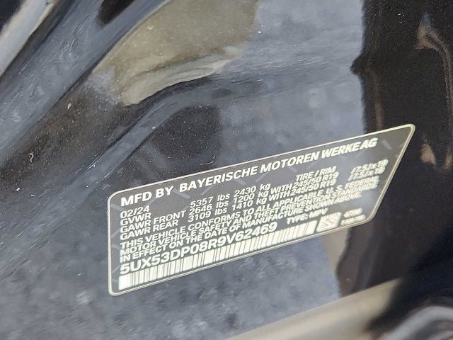 2024 BMW X3 xDrive30i Sports Activity Vehicle