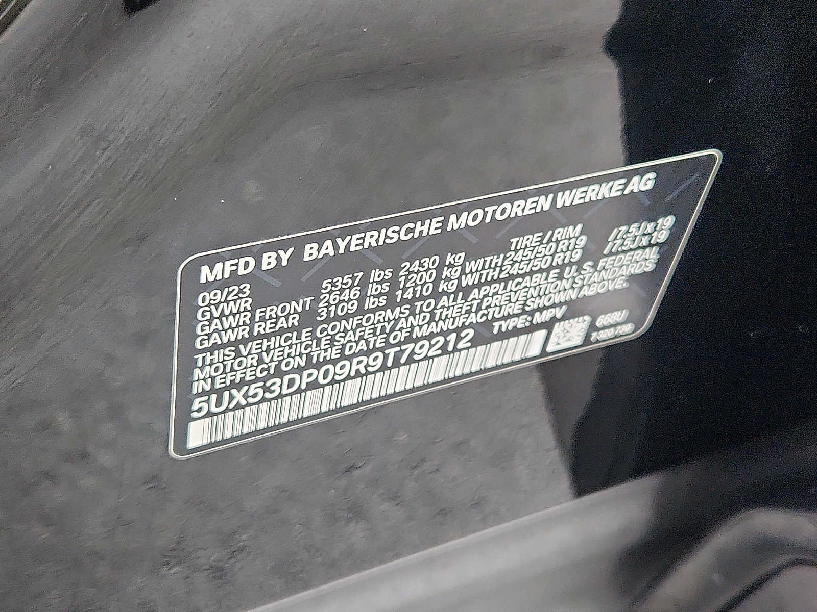 2024 BMW X3 xDrive30i Sports Activity Vehicle