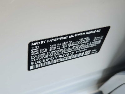 2022 BMW X3 xDrive30i Sports Activity Vehicle