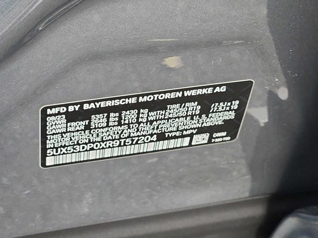 2024 BMW X3 xDrive30i Sports Activity Vehicle