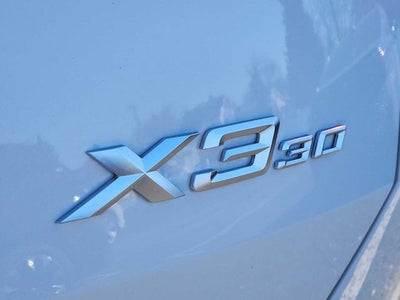 2025 BMW X3 30 xDrive Sports Activity Vehicle