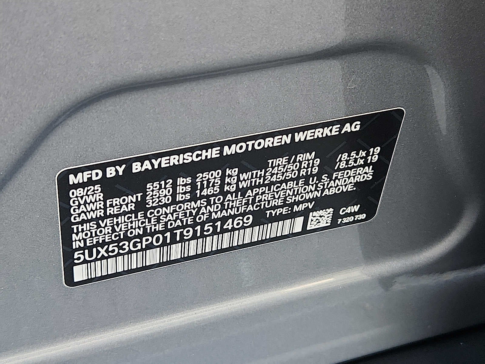 2026 BMW X3 30 xDrive Sports Activity Vehicle