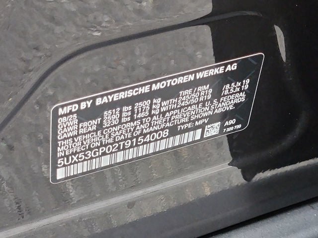 2026 BMW X3 30 xDrive Sports Activity Vehicle