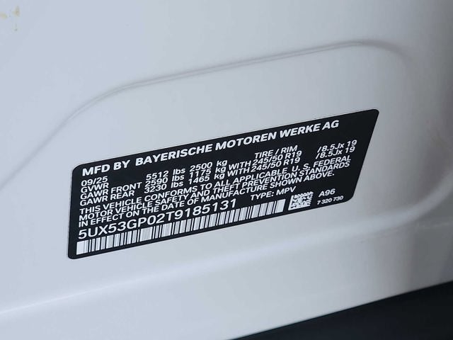 2026 BMW X3 30 xDrive Sports Activity Vehicle