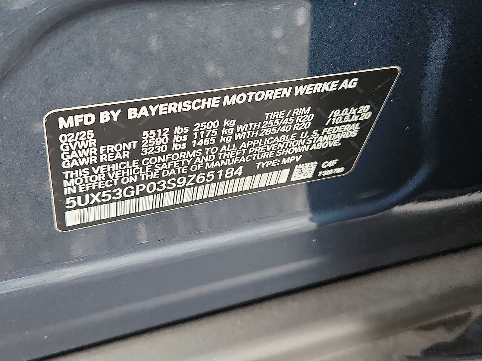 2025 BMW X3 30 xDrive Sports Activity Vehicle