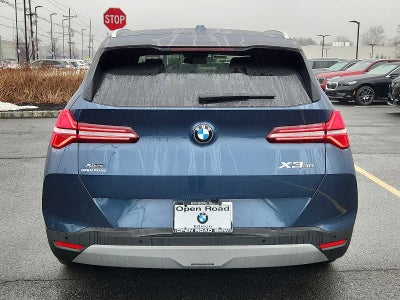 2026 BMW X3 30 xDrive Sports Activity Vehicle