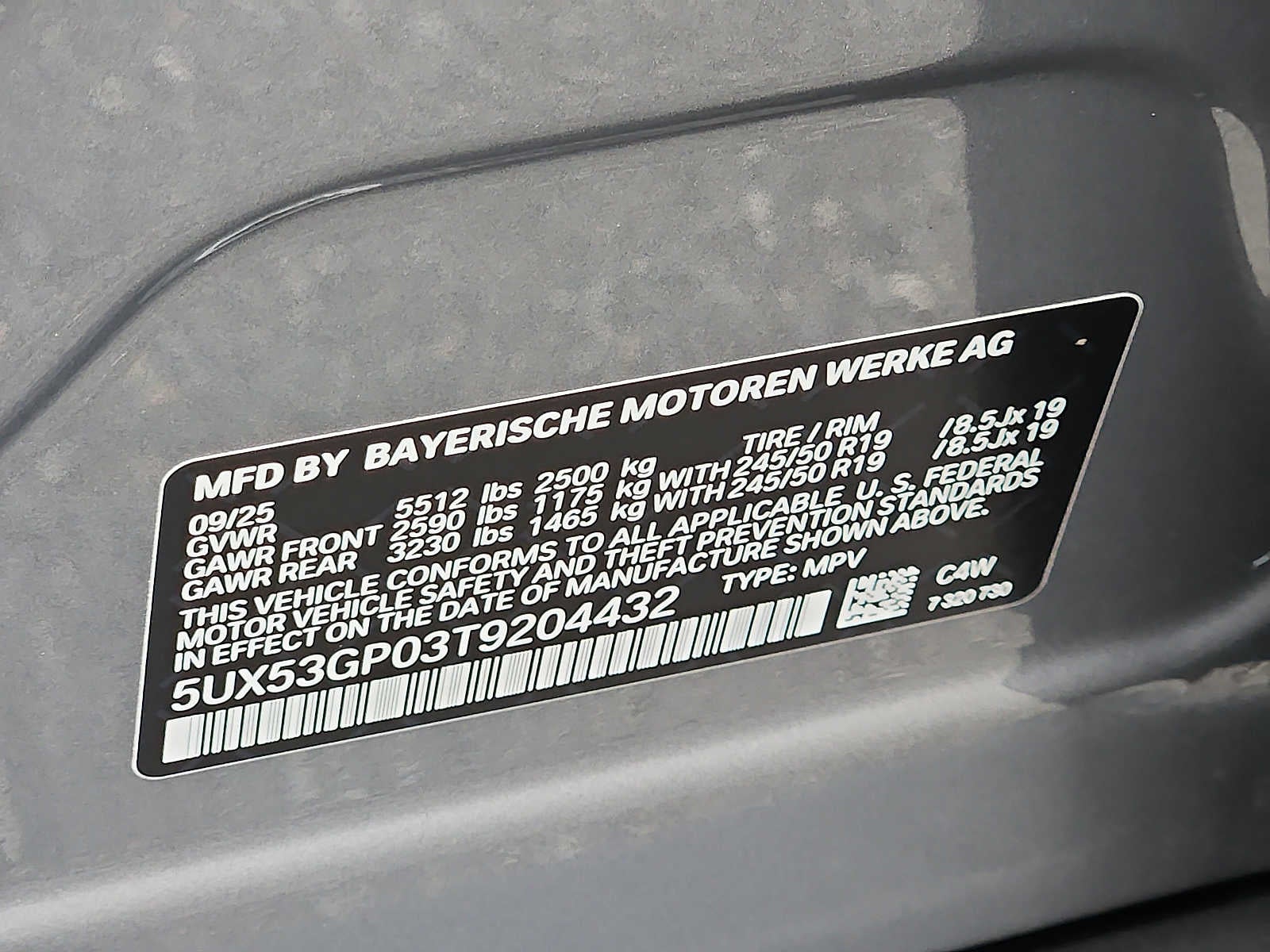 2026 BMW X3 30 xDrive Sports Activity Vehicle