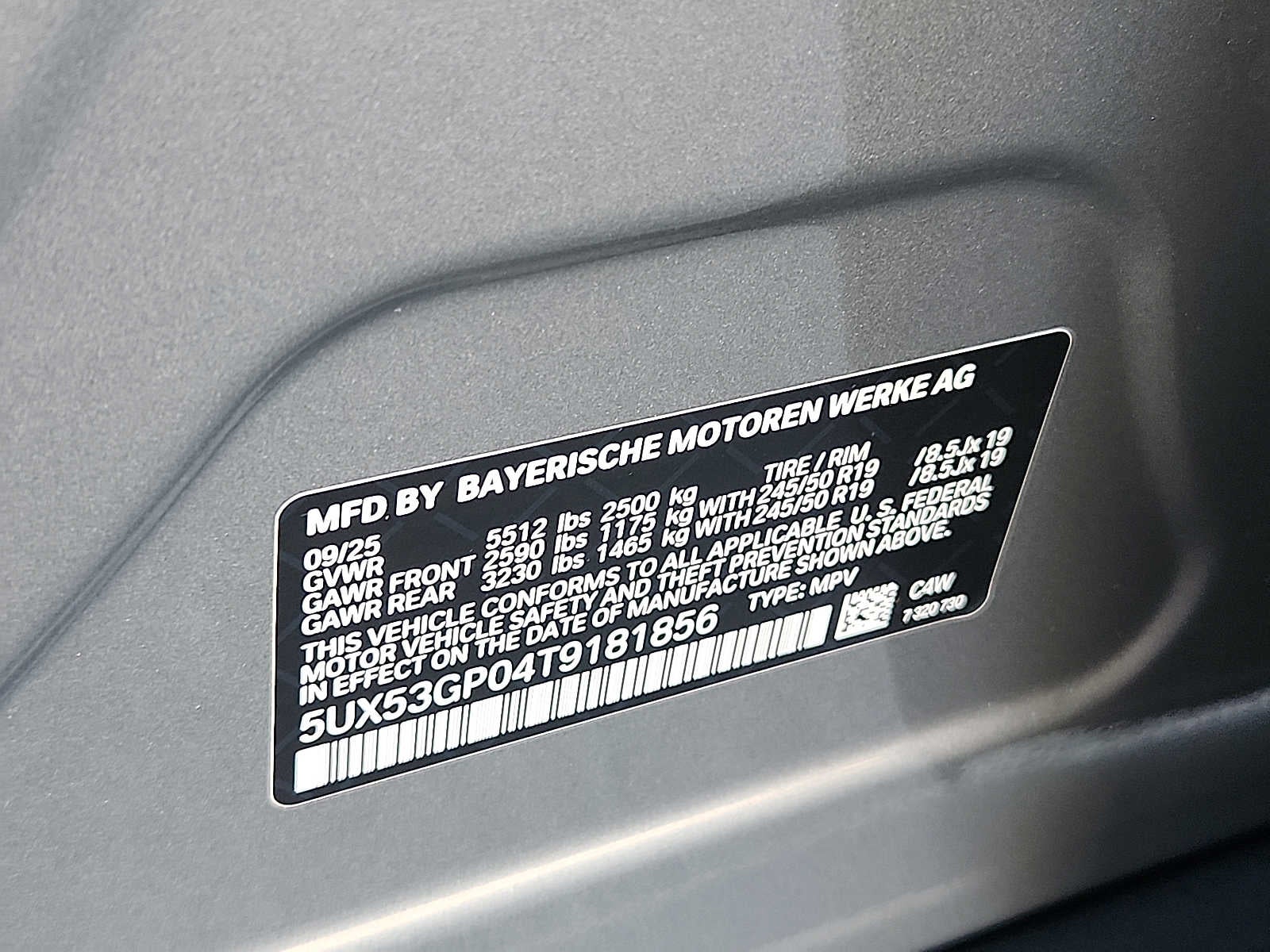2026 BMW X3 30 xDrive Sports Activity Vehicle