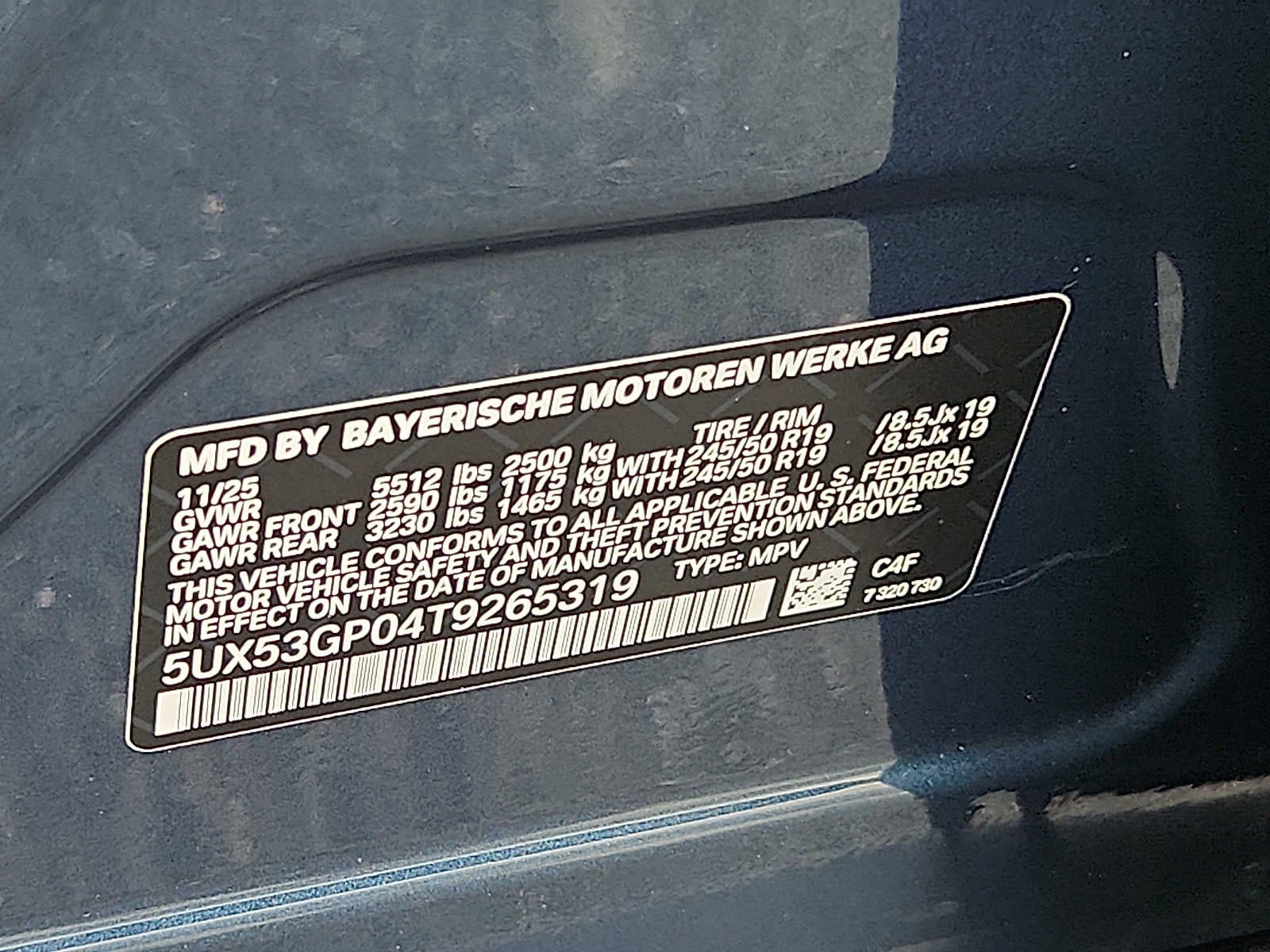 2026 BMW X3 30 xDrive Sports Activity Vehicle