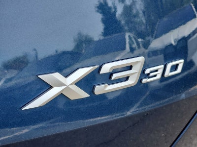 2026 BMW X3 30 xDrive Sports Activity Vehicle