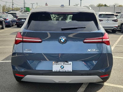 2026 BMW X3 30 xDrive Sports Activity Vehicle