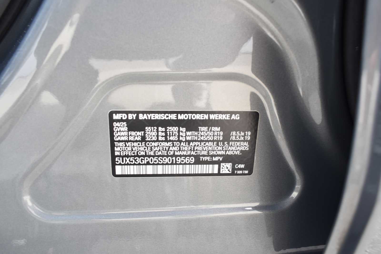 2025 BMW X3 30 xDrive Sports Activity Vehicle