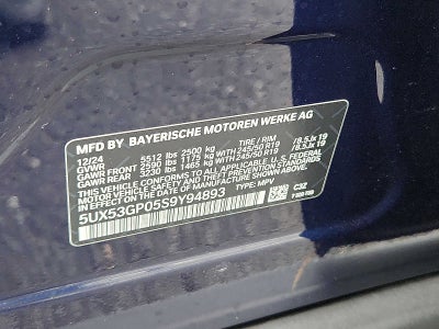 2025 BMW X3 30 xDrive Sports Activity Vehicle