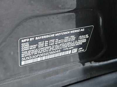 2025 BMW X3 30 xDrive Sports Activity Vehicle