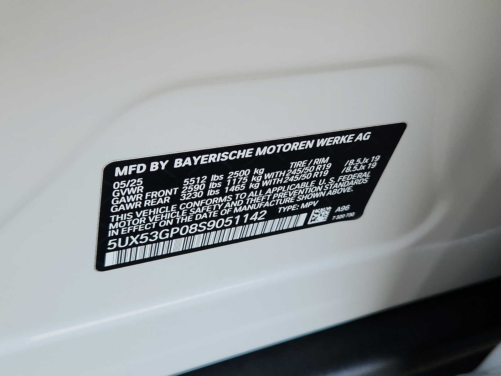 2025 BMW X3 30 xDrive Sports Activity Vehicle