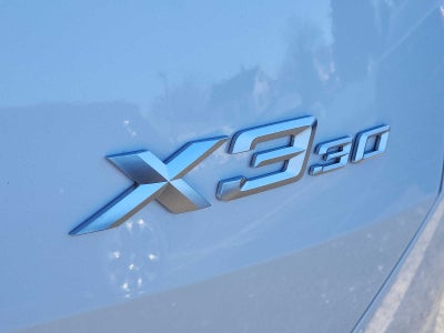 2025 BMW X3 30 xDrive Sports Activity Vehicle