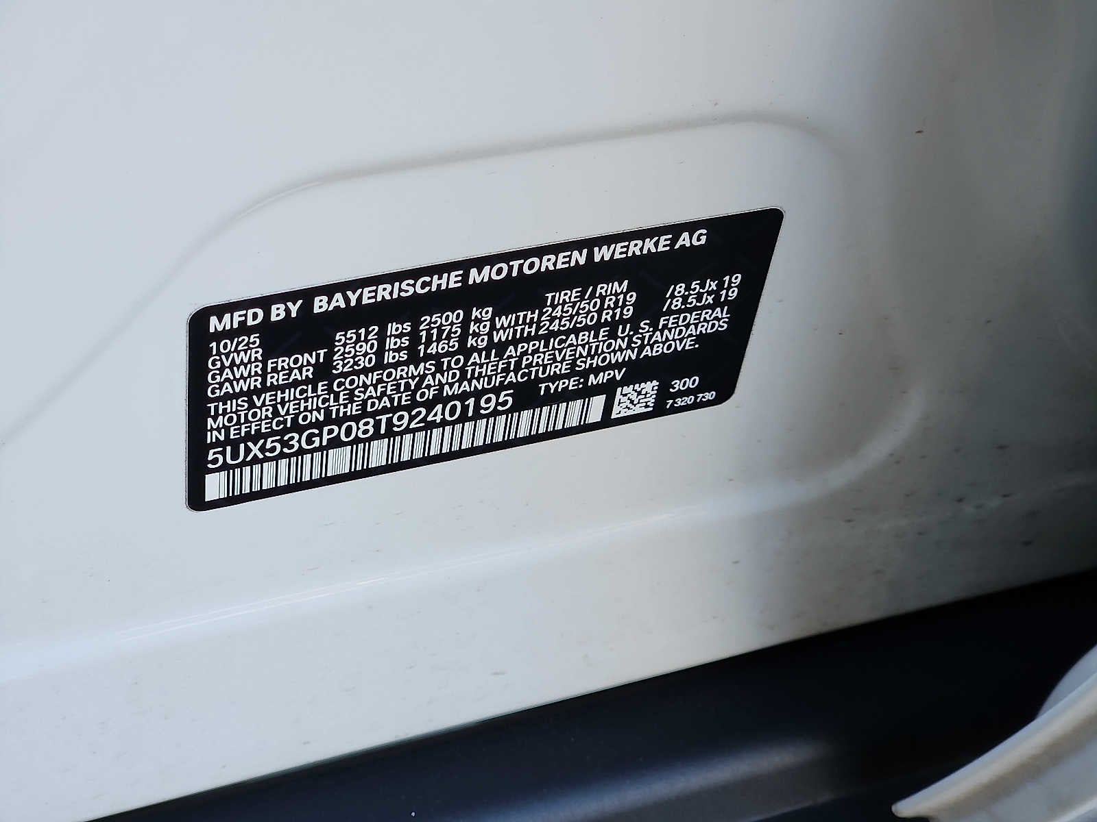 2026 BMW X3 30 xDrive Sports Activity Vehicle