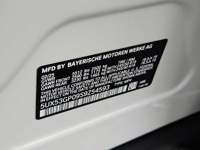 2025 BMW X3 30 xDrive Sports Activity Vehicle