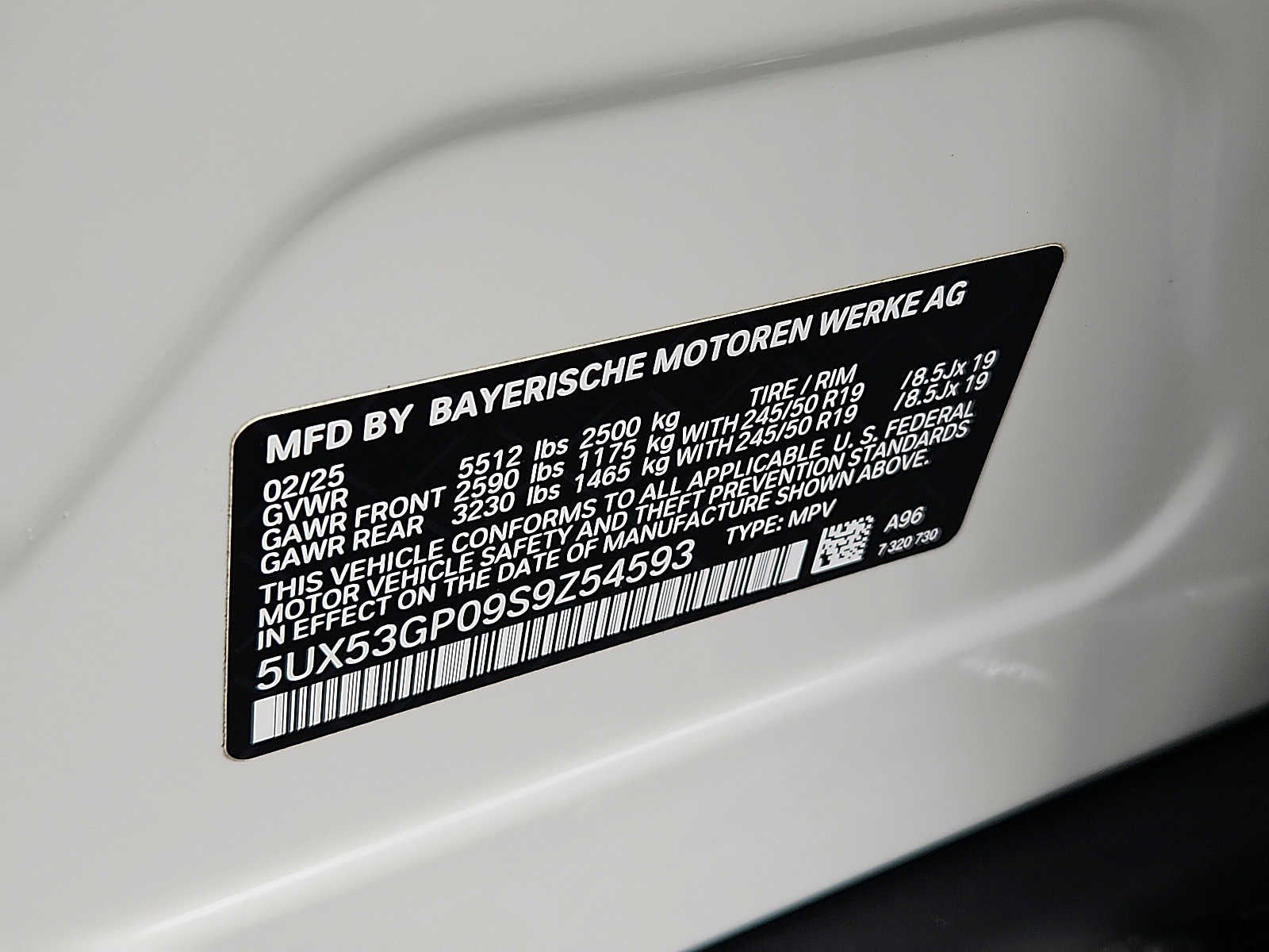 2025 BMW X3 30 xDrive Sports Activity Vehicle