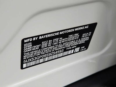 2025 BMW X3 30 xDrive Sports Activity Vehicle