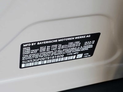 2026 BMW X3 30 xDrive Sports Activity Vehicle