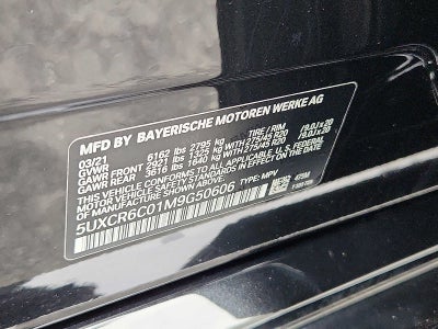 2021 BMW X5 xDrive40i Sports Activity Vehicle