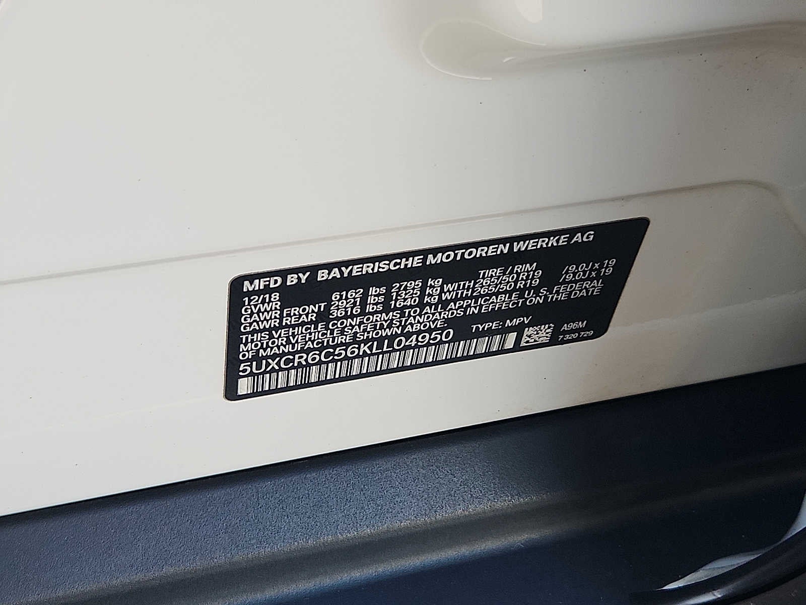 2019 BMW X5 xDrive40i Sports Activity Vehicle