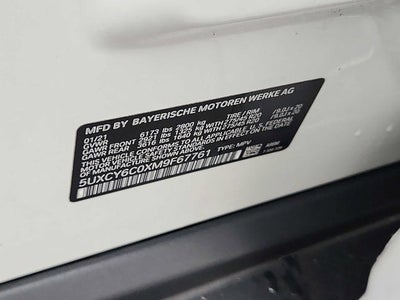 2021 BMW X6 xDrive40i Sports Activity Coupe