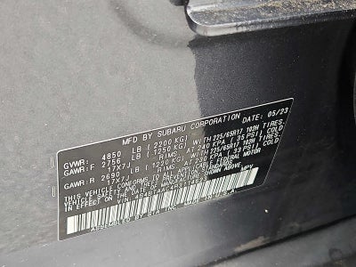2018 Subaru Forester 2.5i Limited CVT