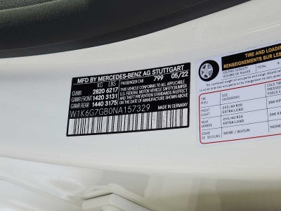 2022 Mercedes-Benz S-Class S 580 4MATIC® Sedan