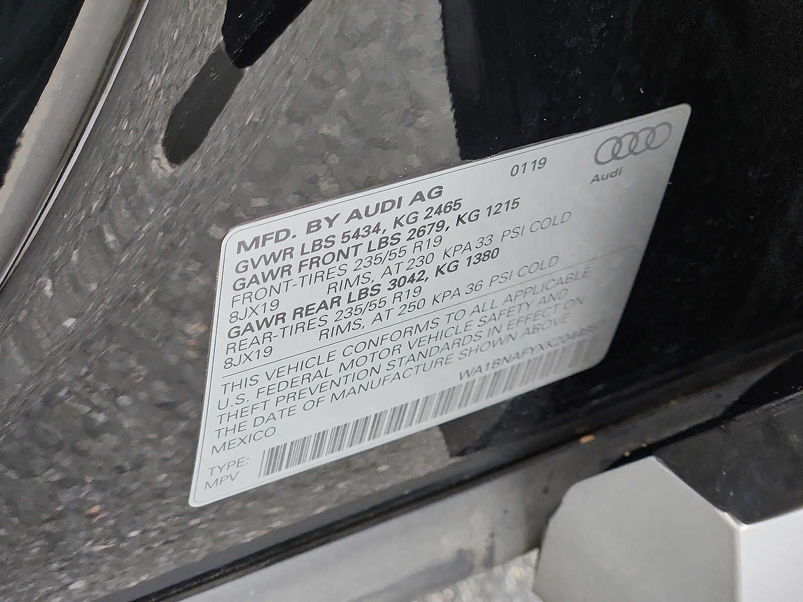 2019 Audi Q5 Premium Plus 45 TFSI quattro