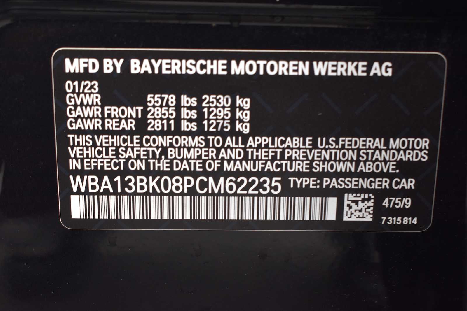 2023 BMW 5 Series M550i xDrive Sedan