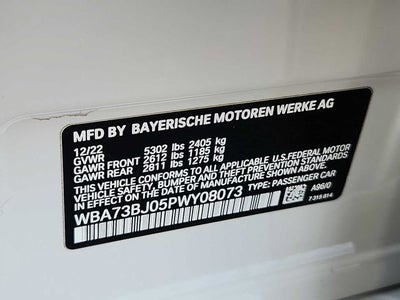 2023 BMW 5 Series 540i xDrive Sedan