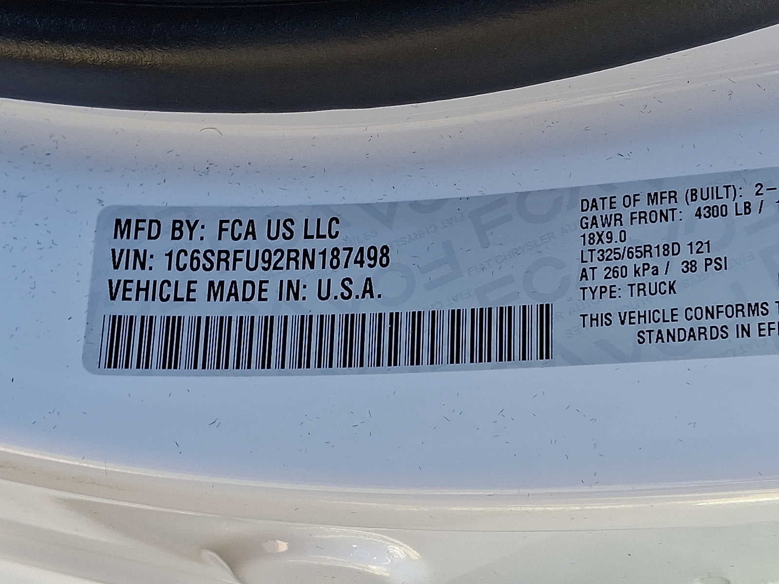 2024 RAM 1500 TRX 4x4 Crew Cab 57 Box