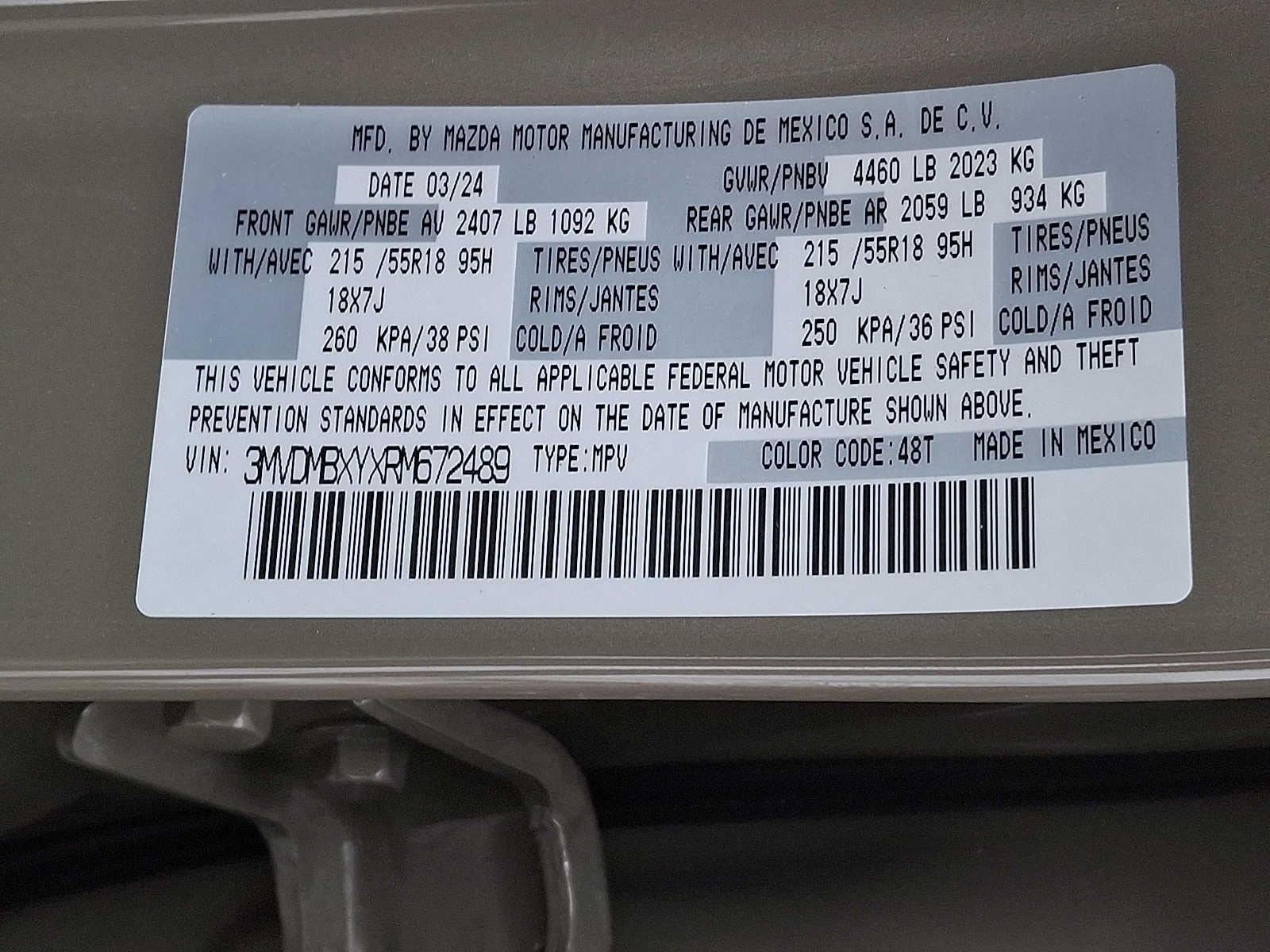 2024 Mazda Mazda CX-30 2.5 Carbon Turbo AWD